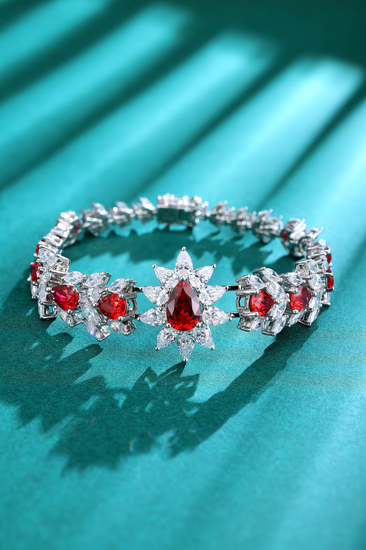 Ruby and Diamond Bracelet