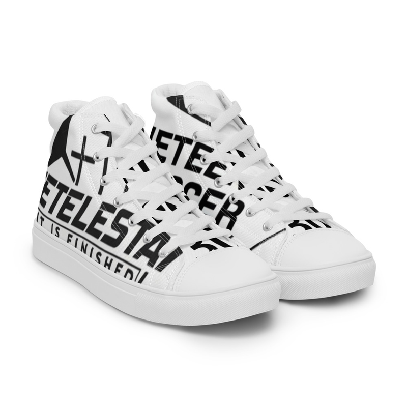 Women’s high top canvas shoes