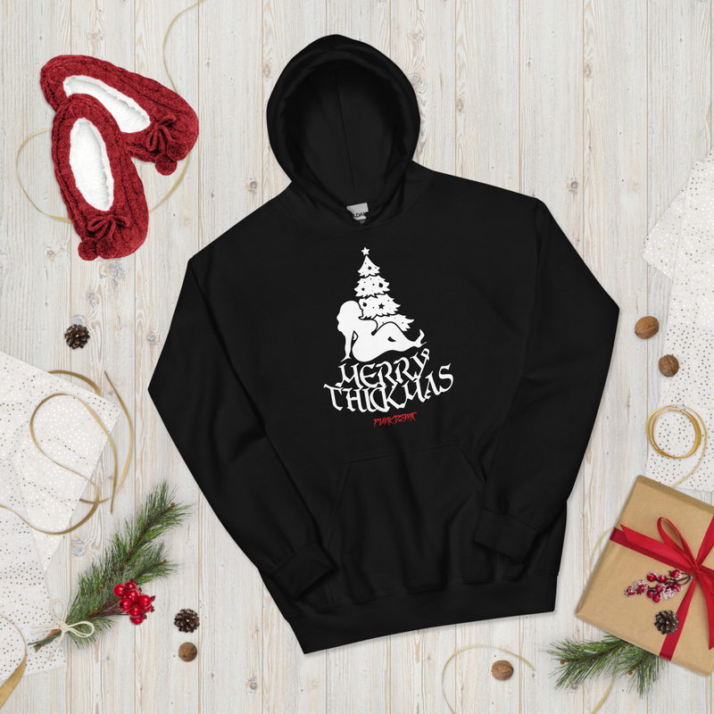 Punkdemic Oh Thickmas Tree Unisex Hoodie