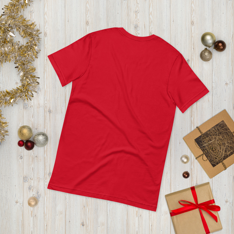 Oh Thickmas Tree Unisex T-Shirt Silhouette Art