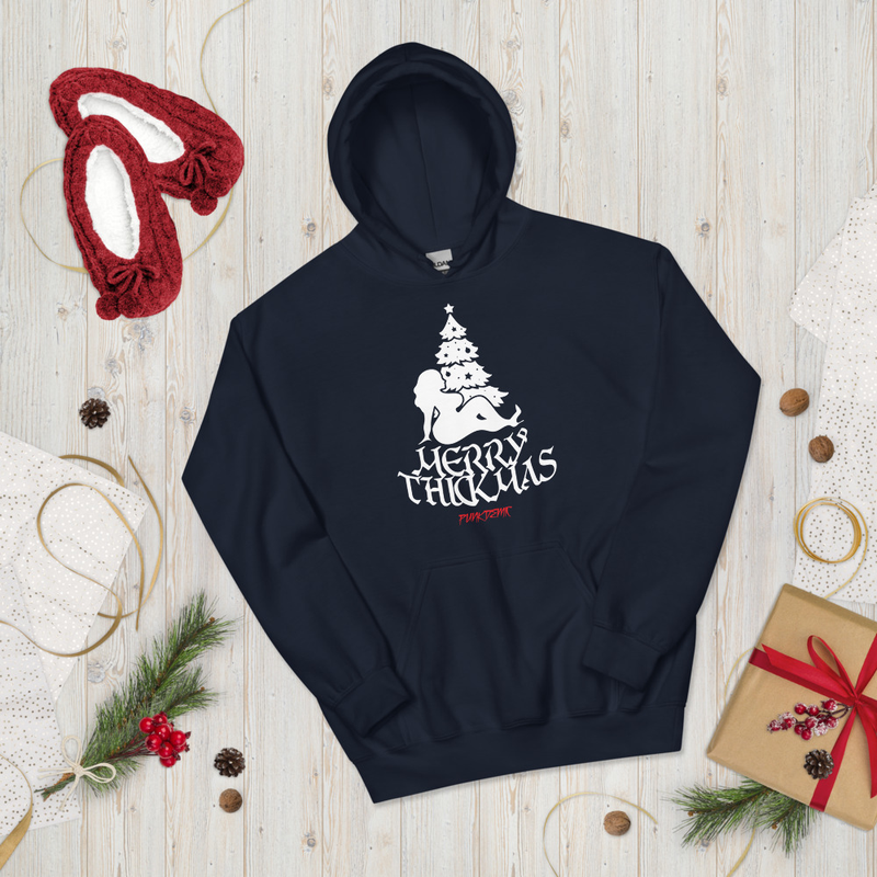 Punkdemic Oh Thickmas Tree Unisex Hoodie