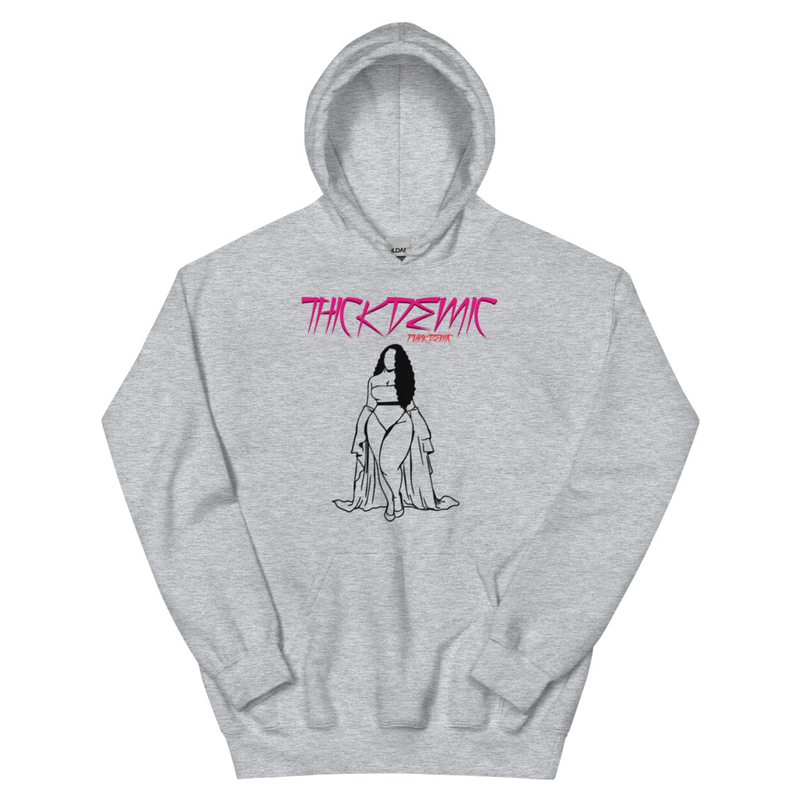 Thickdemic Model Behavior Unisex Hoodie