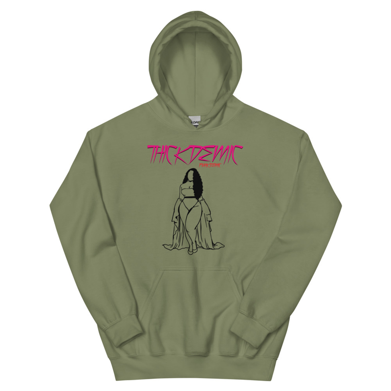 Thickdemic Model Behavior Unisex Hoodie