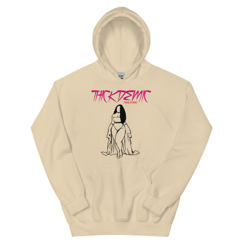 Thickdemic Model Behavior Unisex Hoodie