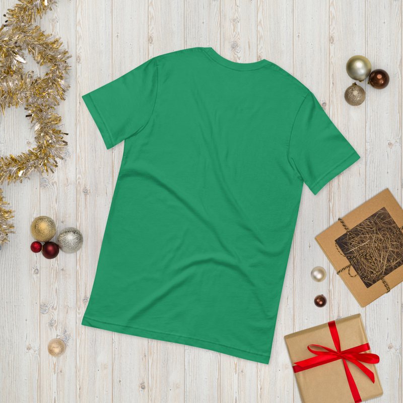 Oh Thickmas Tree Unisex T-Shirt Silhouette Art