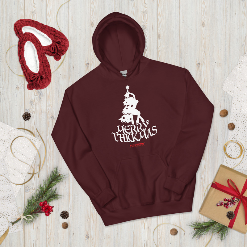 Punkdemic Dance Around The Thickmas Tree Unisex Hoodie