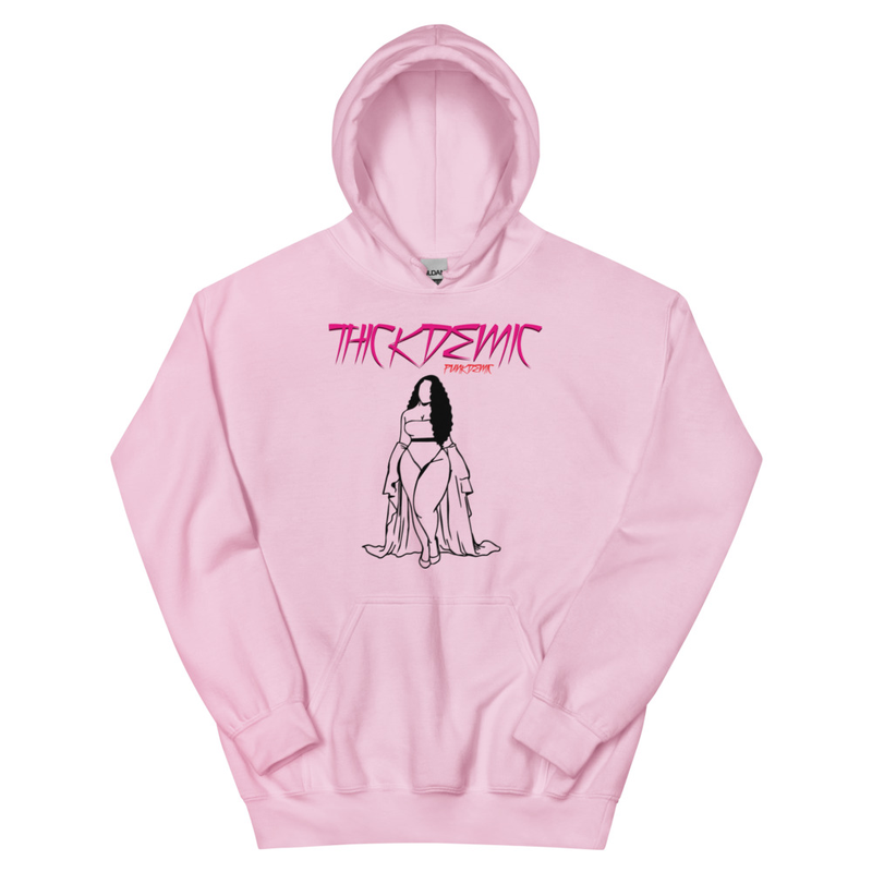Thickdemic Model Behavior Unisex Hoodie