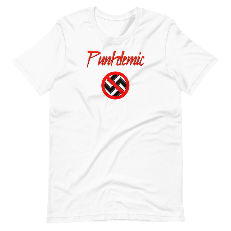 Punkdemic No Hate Men's and Women's Unisex T-Shirt