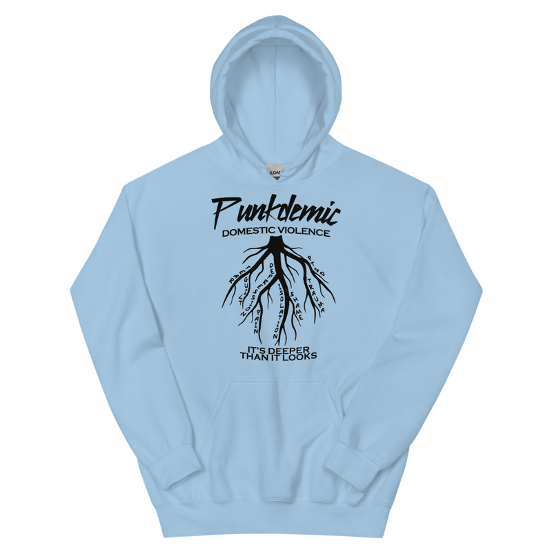 Punkdemic Domestic Violence Unisex Hoodie
