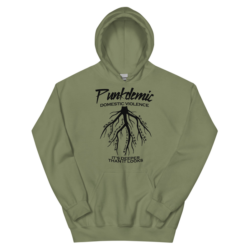 Punkdemic Domestic Violence Unisex Hoodie