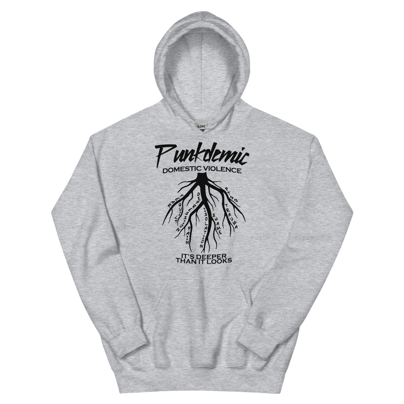 Punkdemic Domestic Violence Unisex Hoodie