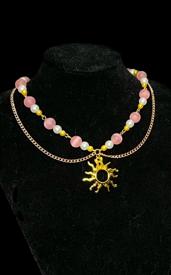 Galentines Sun and Moon Necklaces