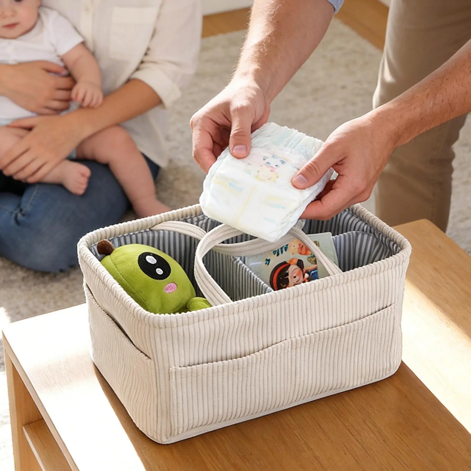 Comfort Changing Basket