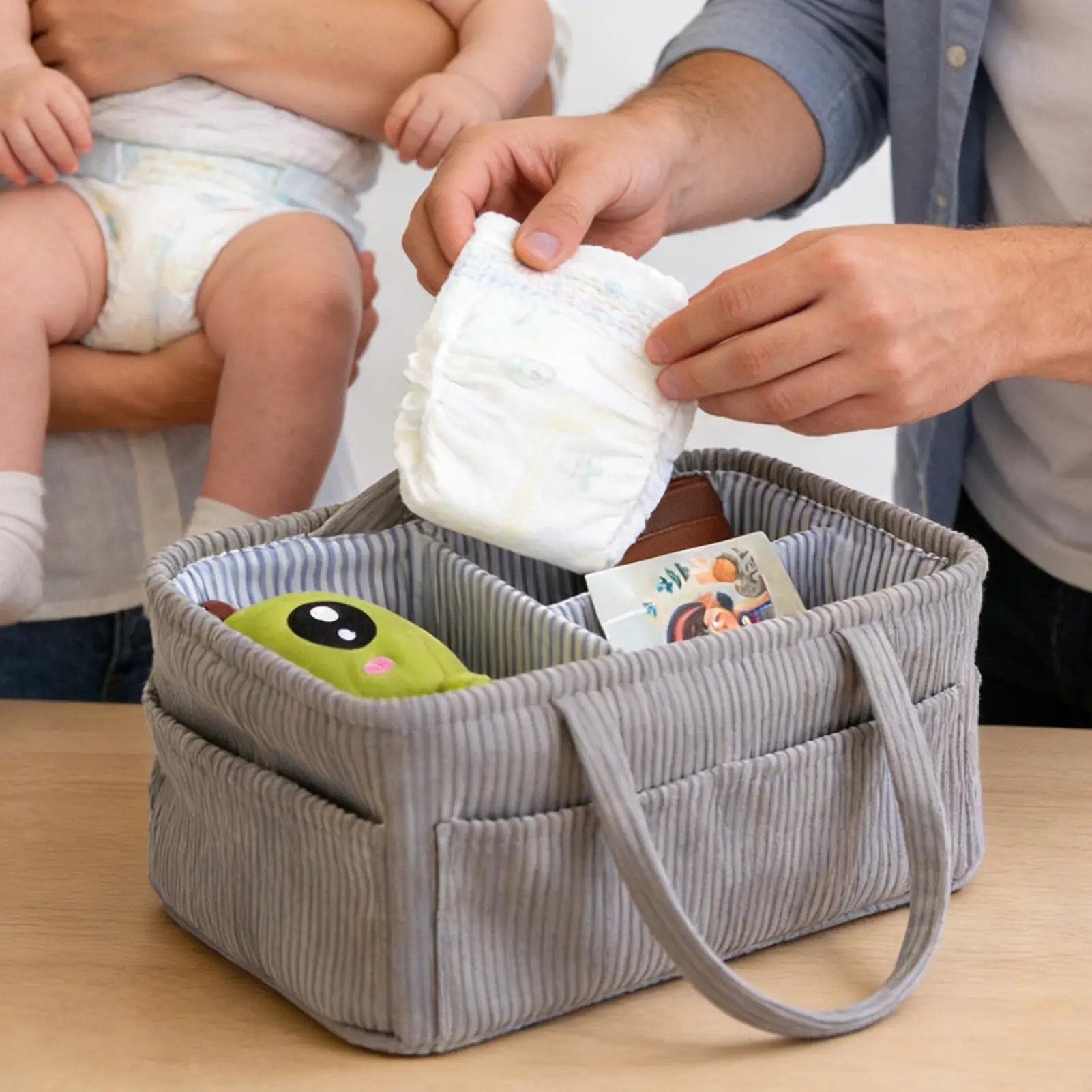 Comfort Changing Basket