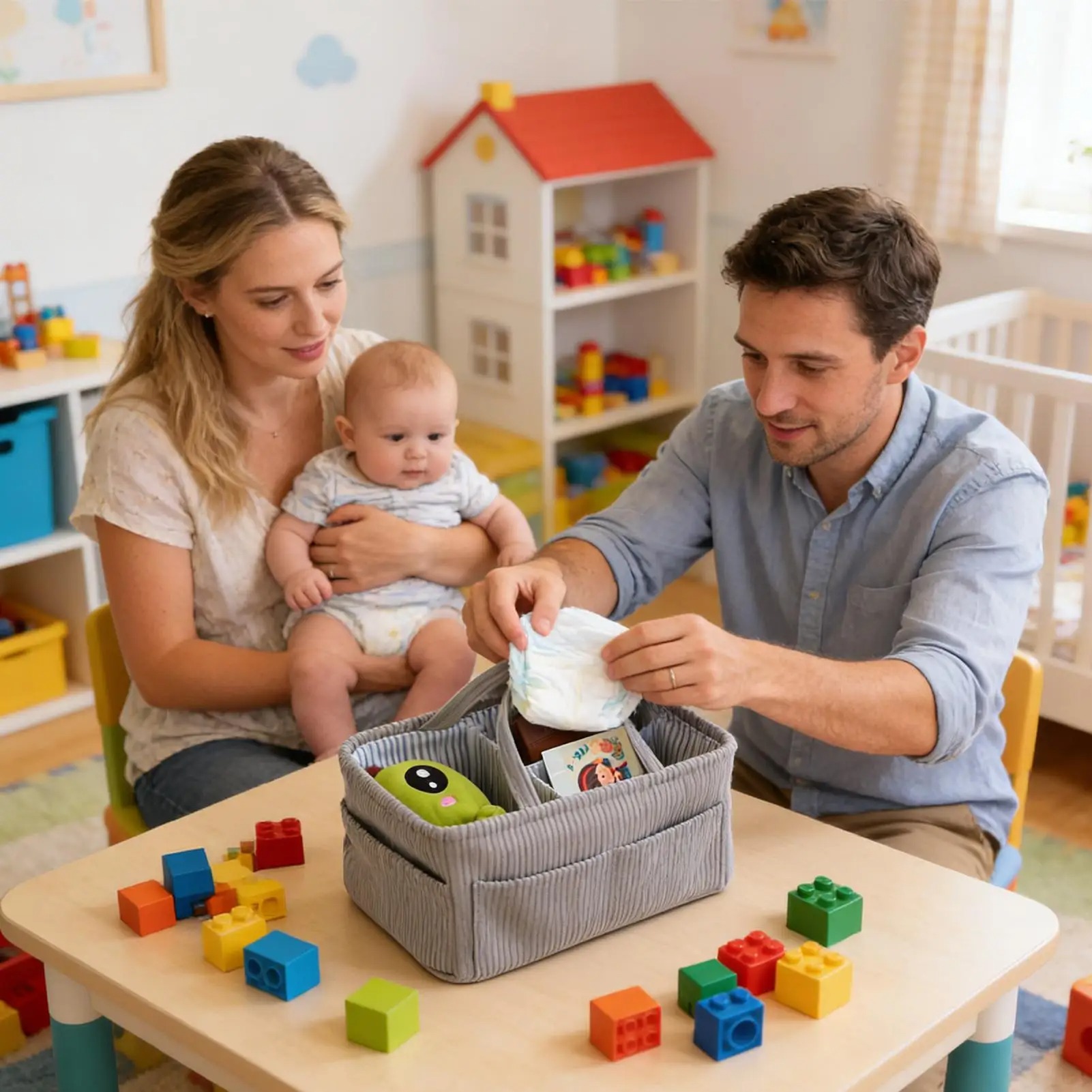 Comfort Changing Basket