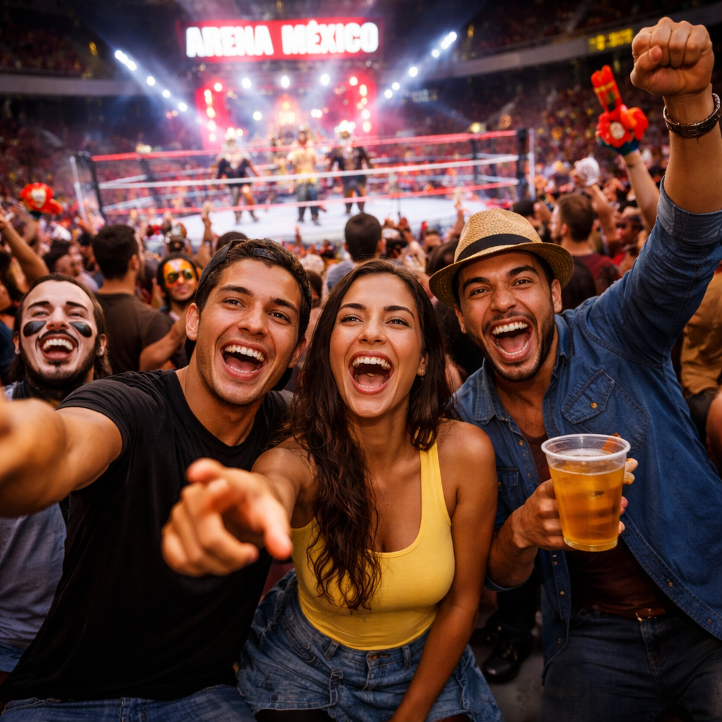 Wrestling night & Mezcal tasting