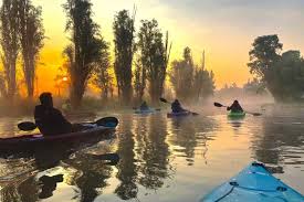 Xochimilco Sunrise: Kayak & Ancestral Ritual
