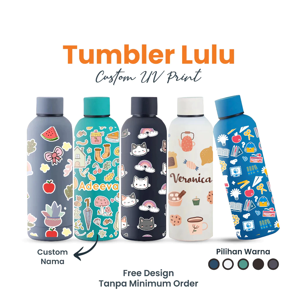 Tumbler Lulu Custom UV Print
