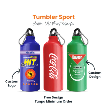 Tumbler Sport Custom Uv Print