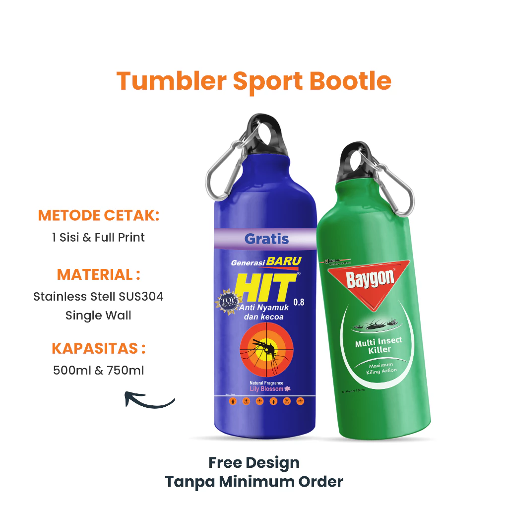 Tumbler Sport Custom Uv Print