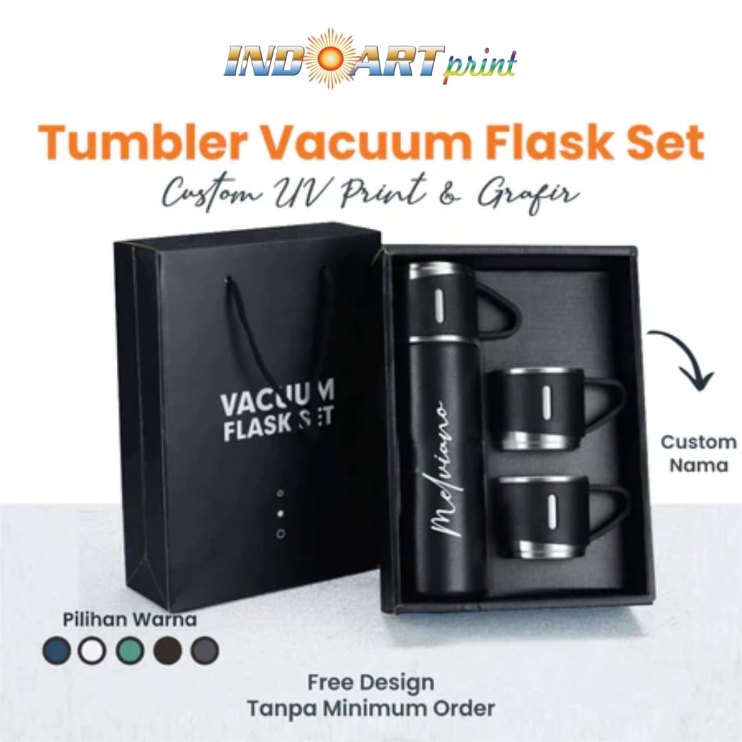Set Tumbler Vacuum Flask