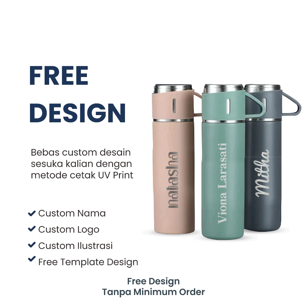 Set Tumbler Vacuum Flask