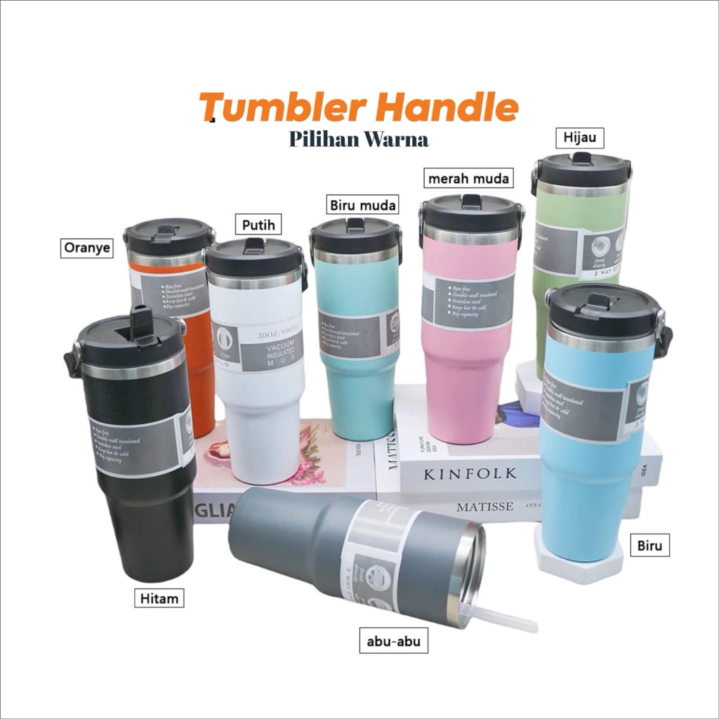 Custom Tumbler Handle 900ml