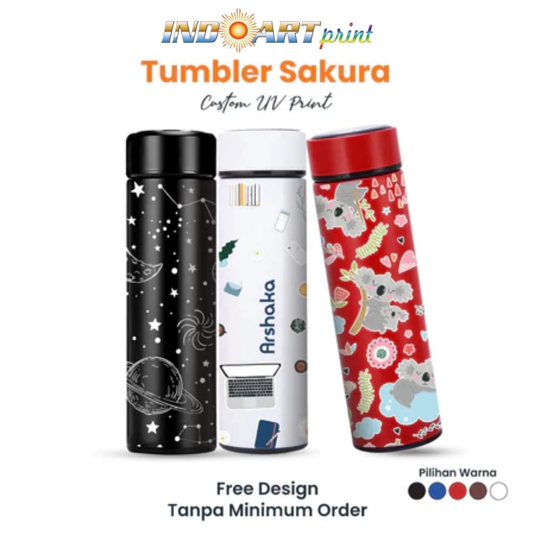 Tumbler Sakura 500ML Custom Print Uv