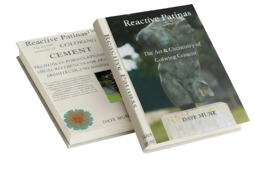 Reactive Patinas The Art and Chemistry of Coloring Cement