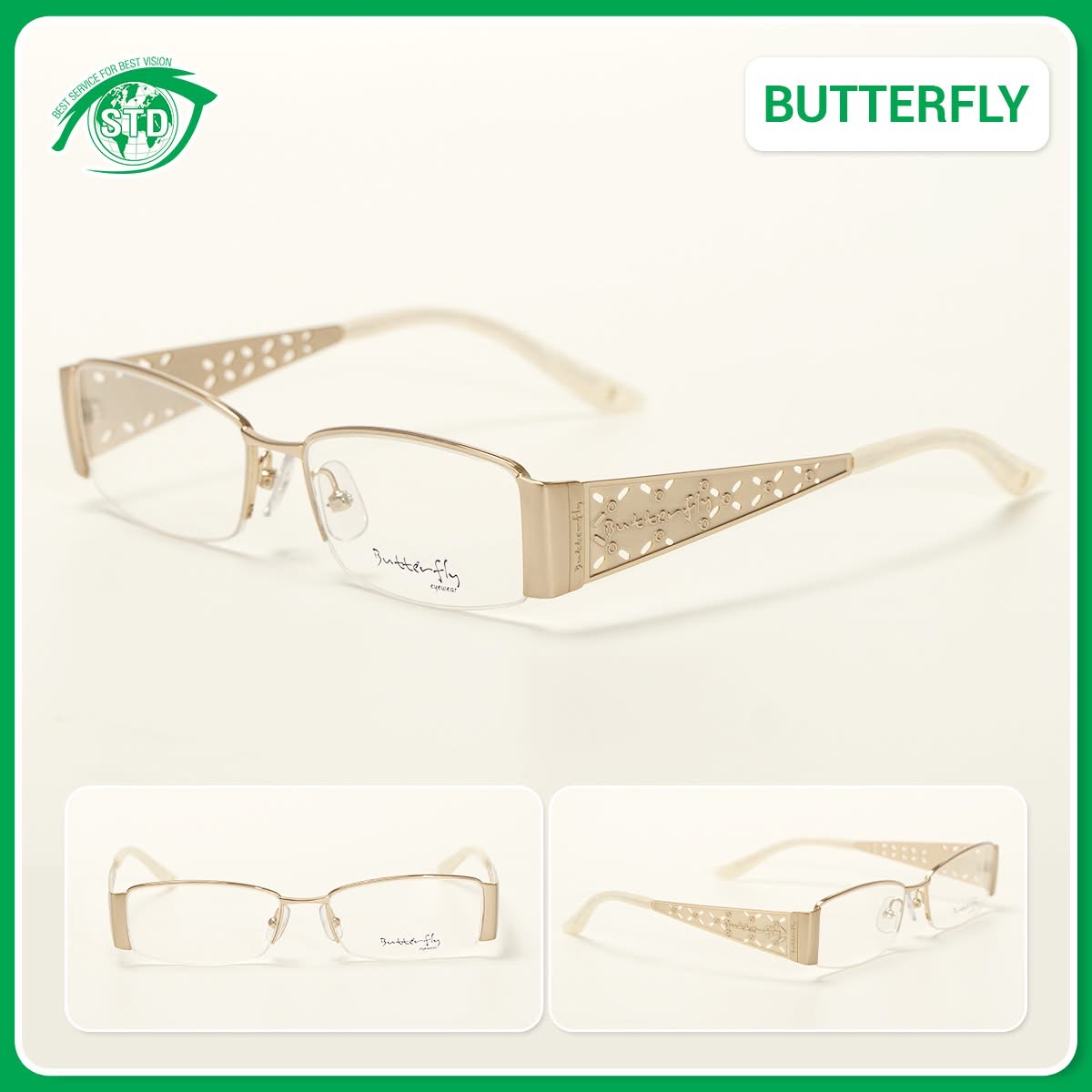 Butterfly Eyeglasses Frame