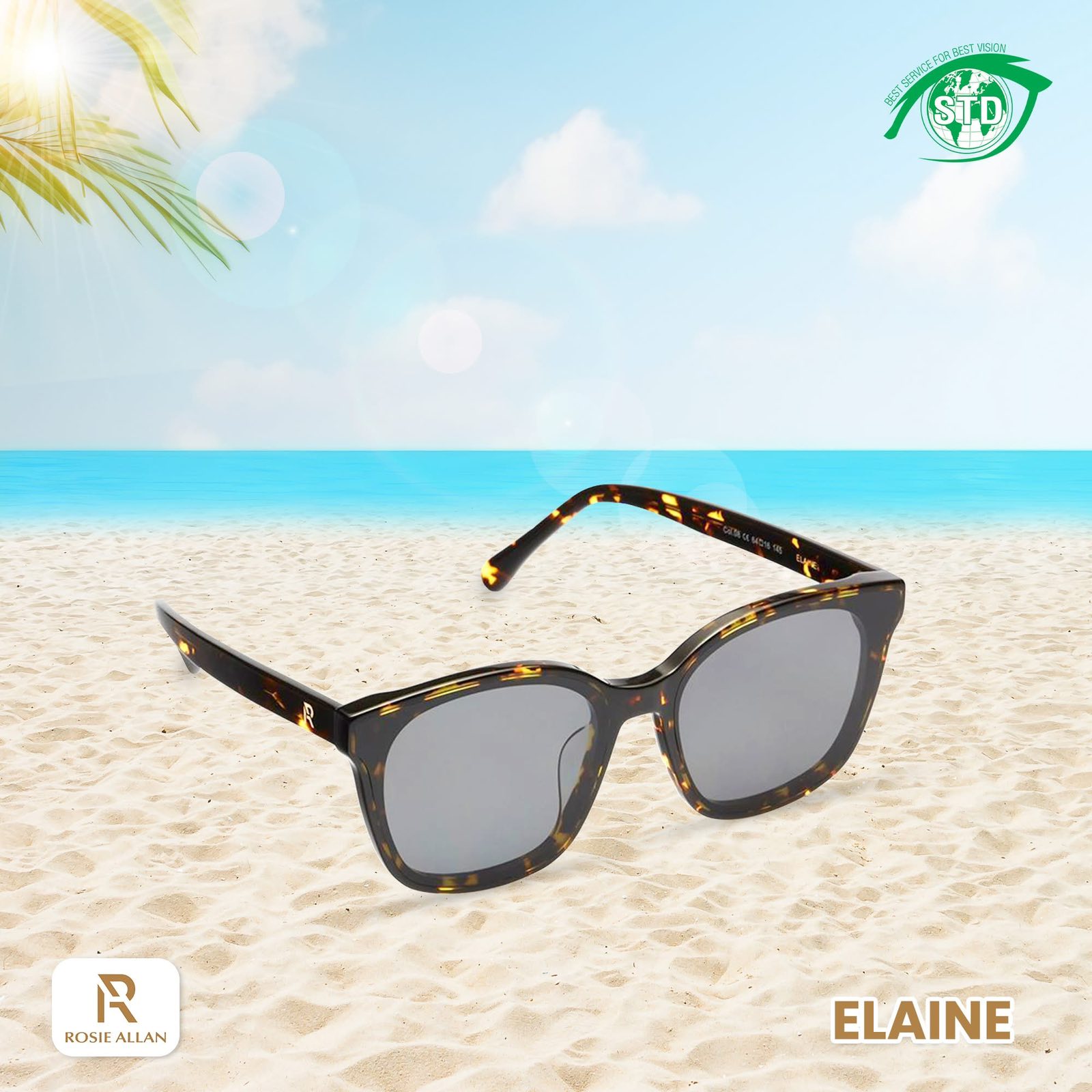 Elaine Tortoiseshell Sunglasses