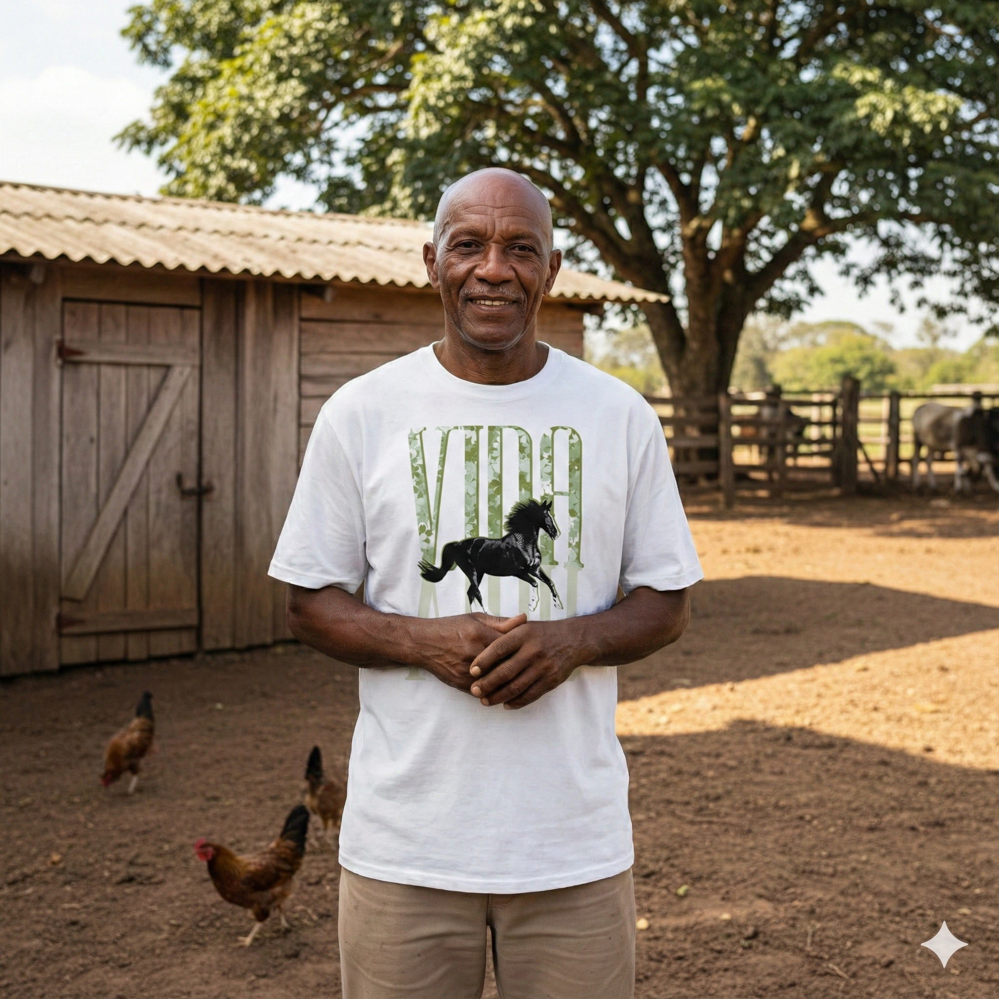 Camiseta Vida Cavalo