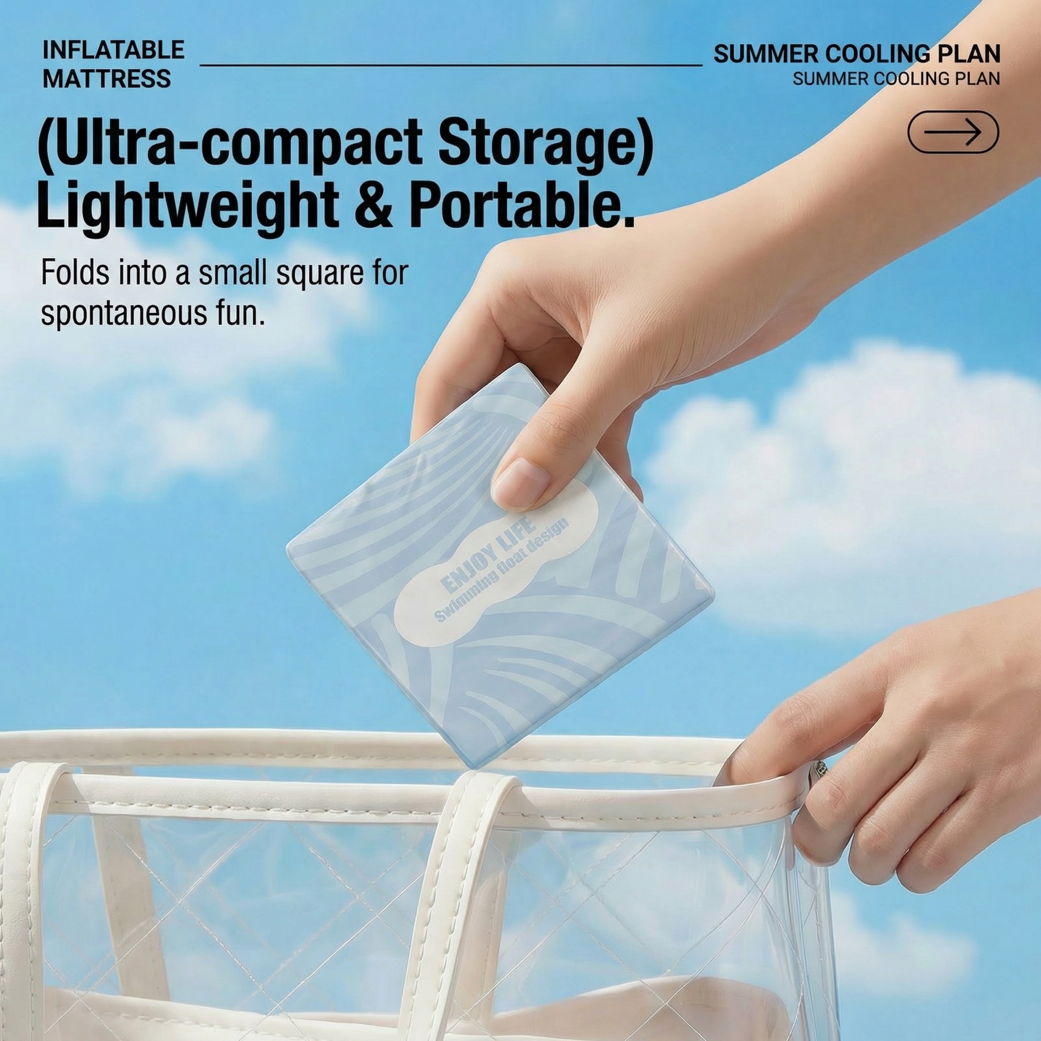 Inflatable Pool Float Lounge