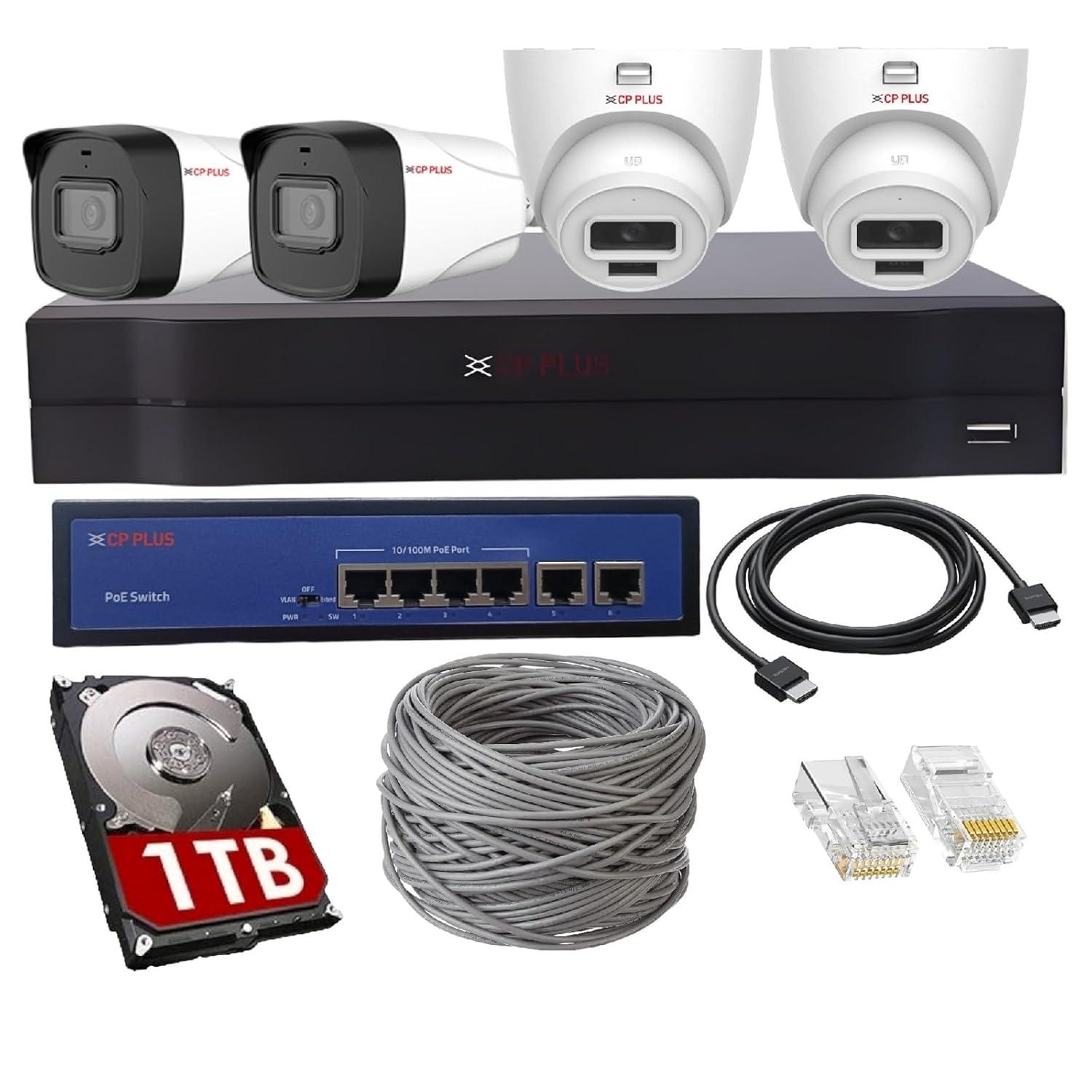 CP Plus 2mp IP camera setup