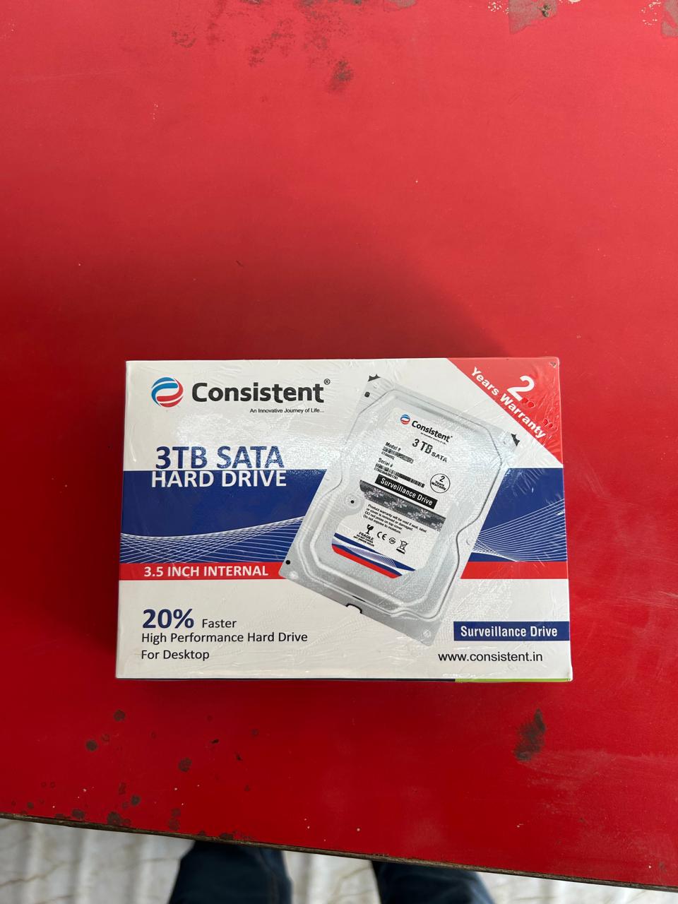 Consistent SATA Hard Drive 500/1/2/3/4-10TB