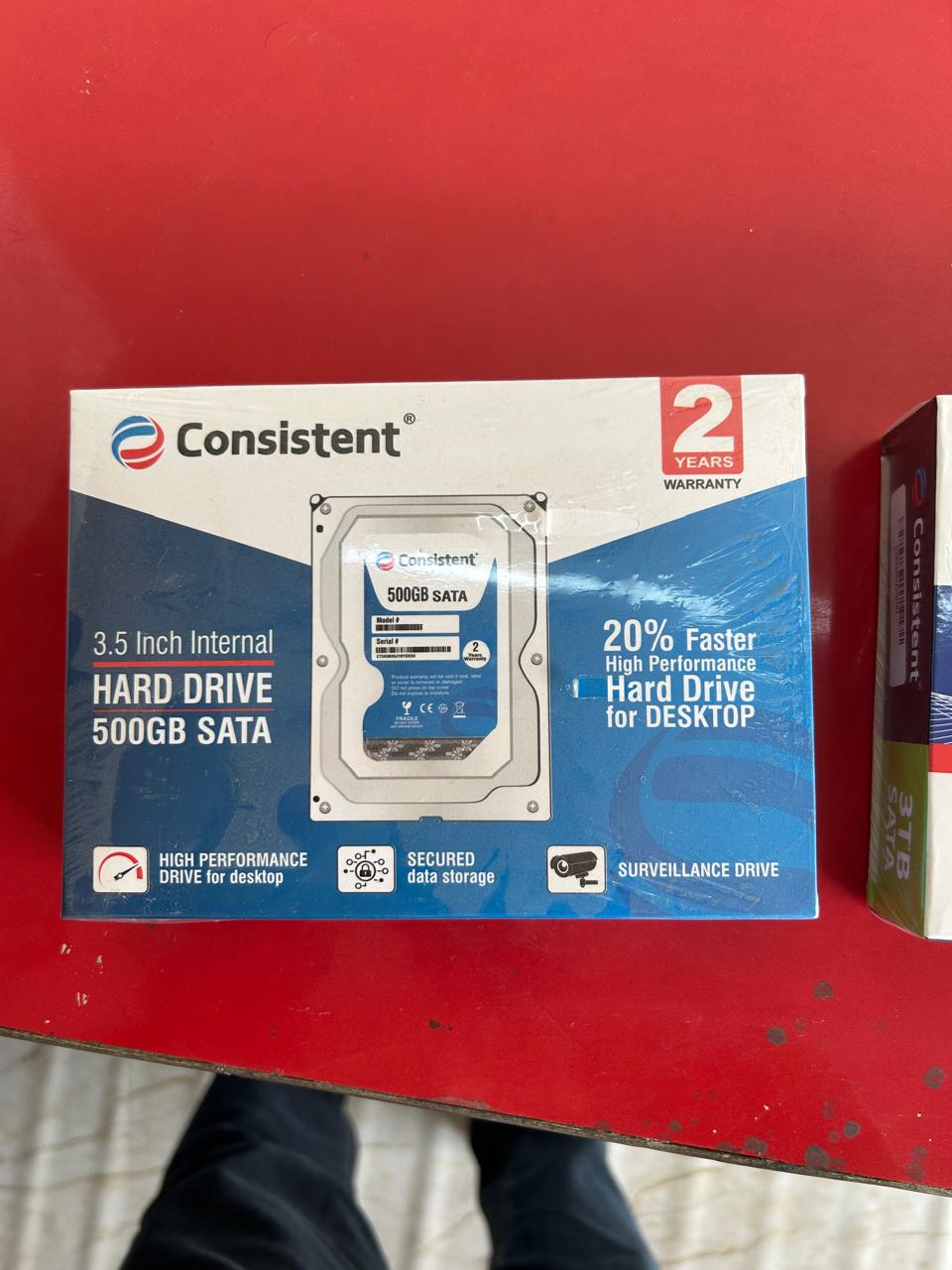 Consistent SATA Hard Drive 500/1/2/3/4-10TB