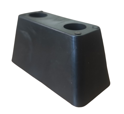 5511614	Batente Trapézio 116x50/95x35 - 60mm - 2 Furos