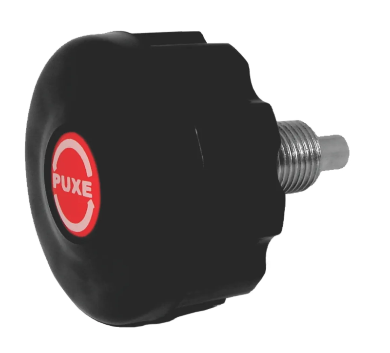 552643	Puxador PTT Preto c/ Trava 11 x 20mm + Adesivo 