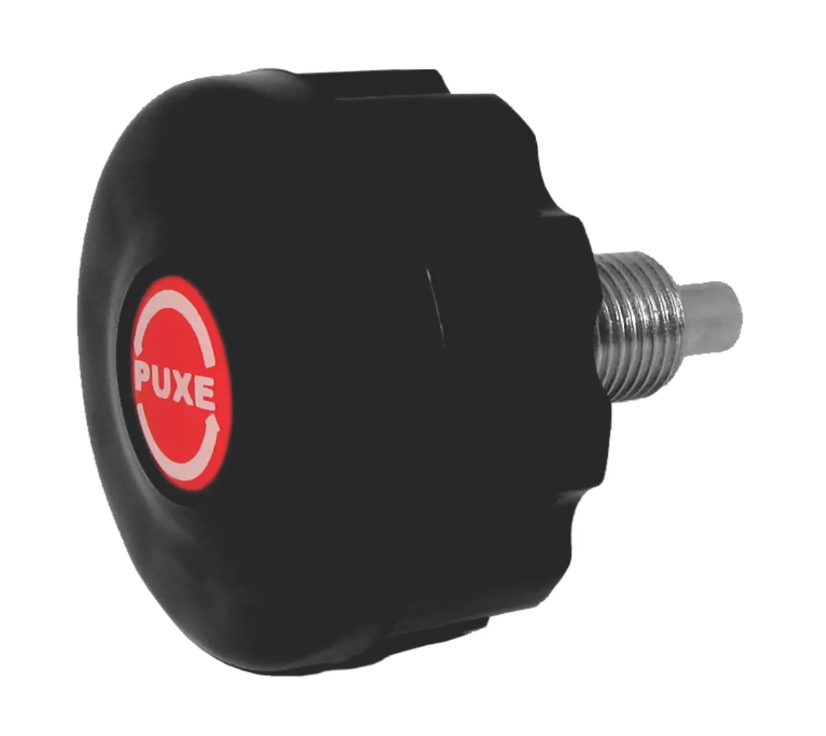 559357	Puxador PTT Preto c/ Trava 08 x 16mm + Adesivo 