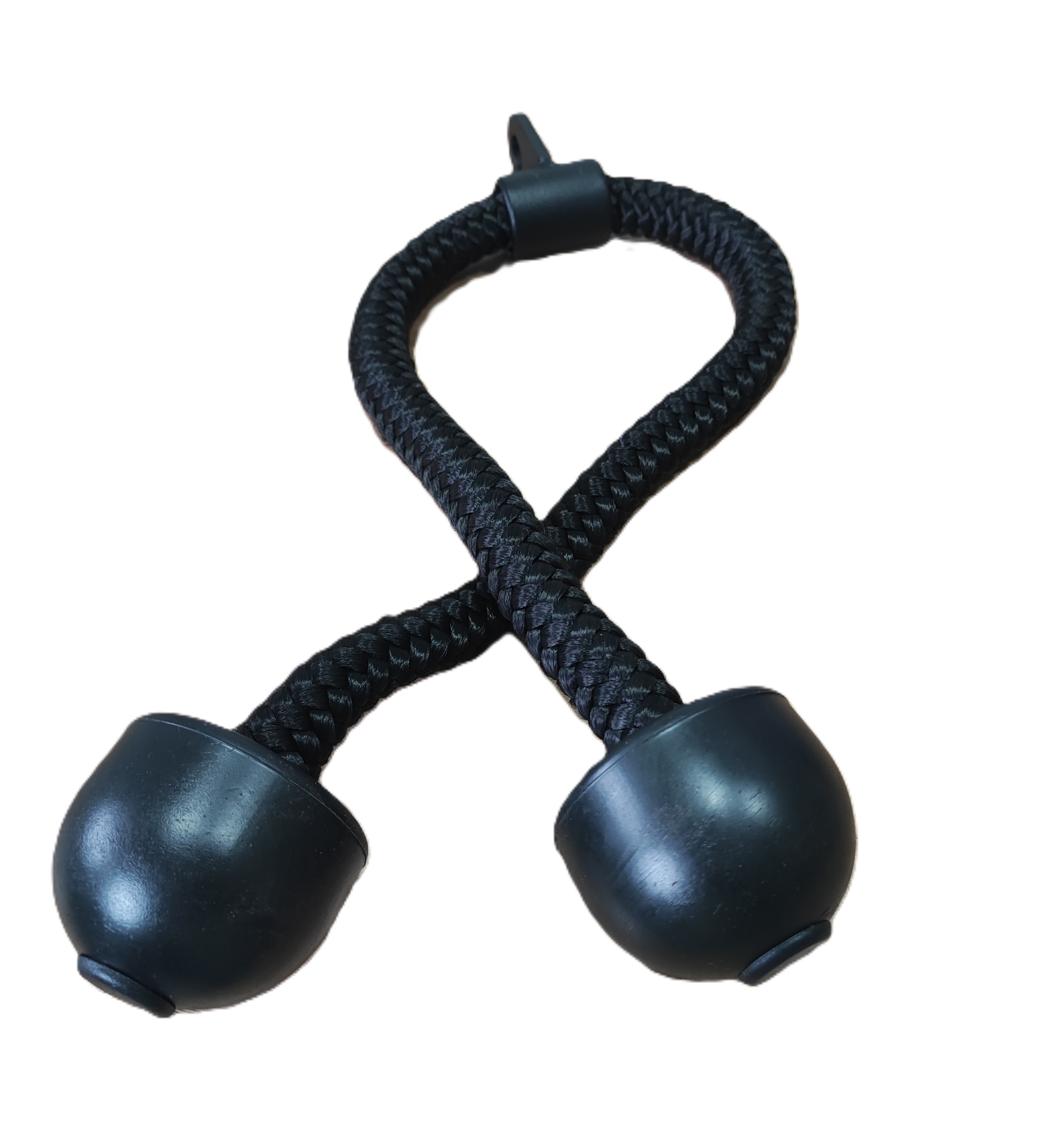 805102 Puxador Corda p/ Tríceps 75cm Preto/Preto