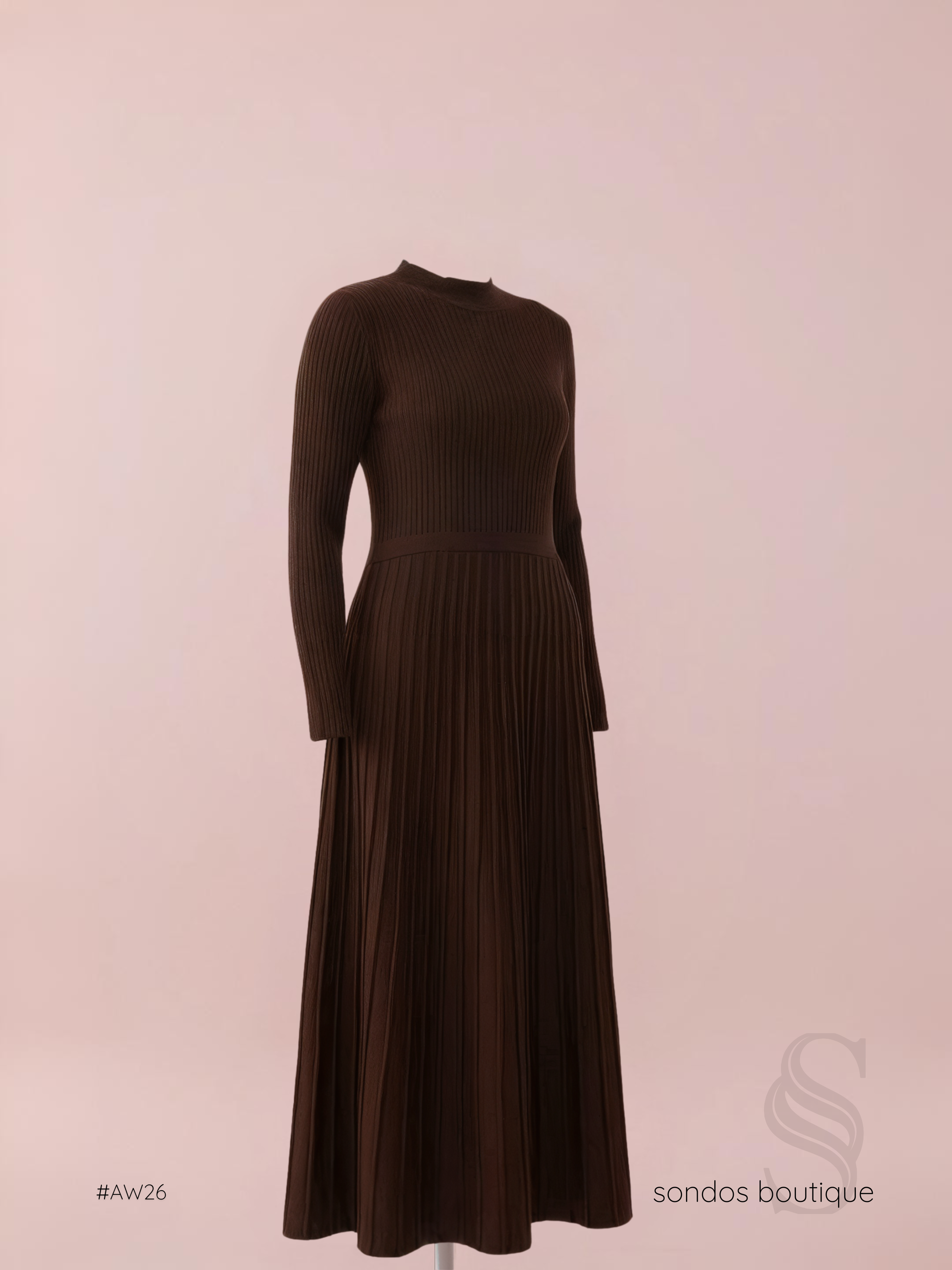 Elegant Wool Dress