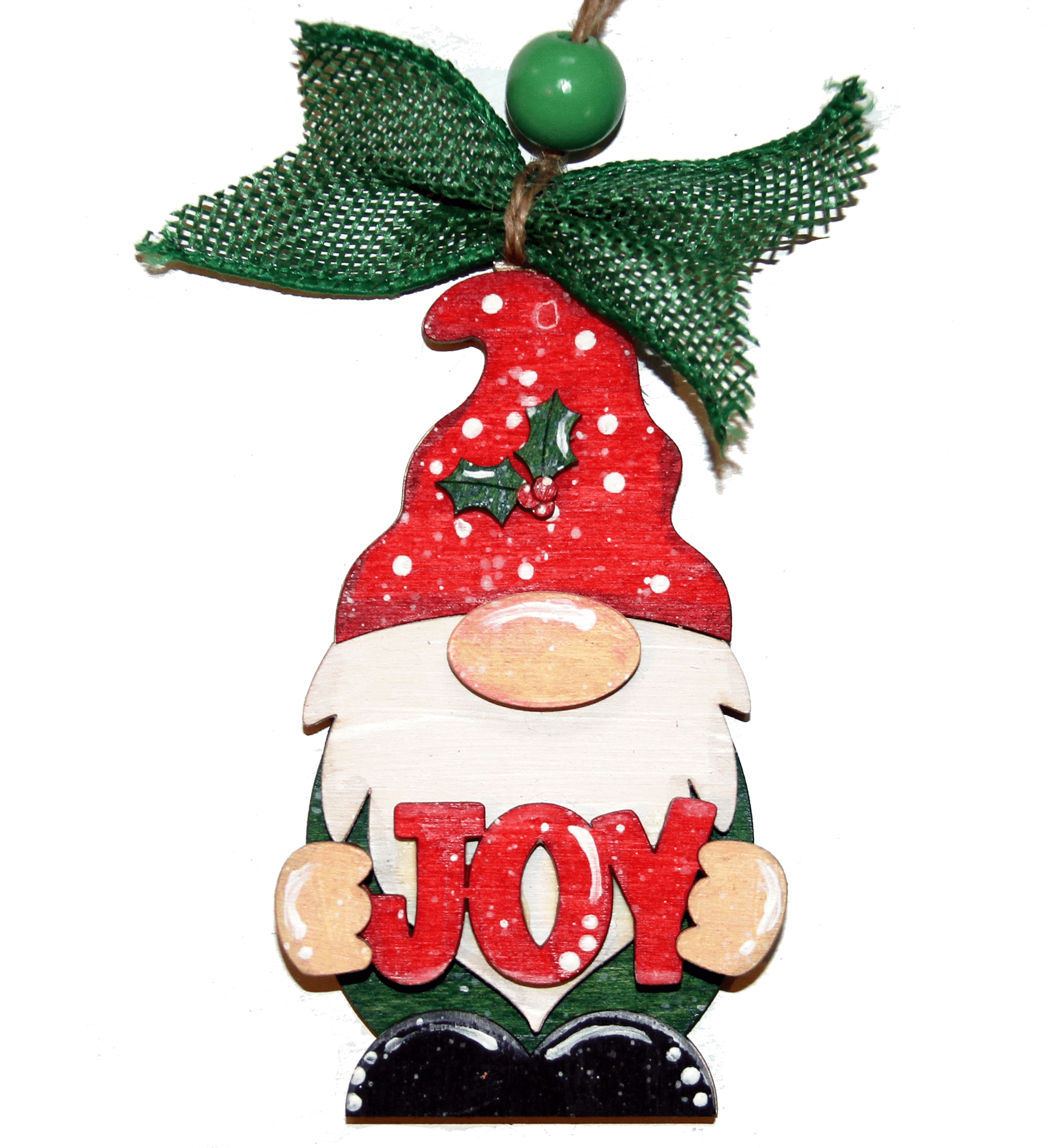 DIY - Paint your Christmas Gnome Ornament