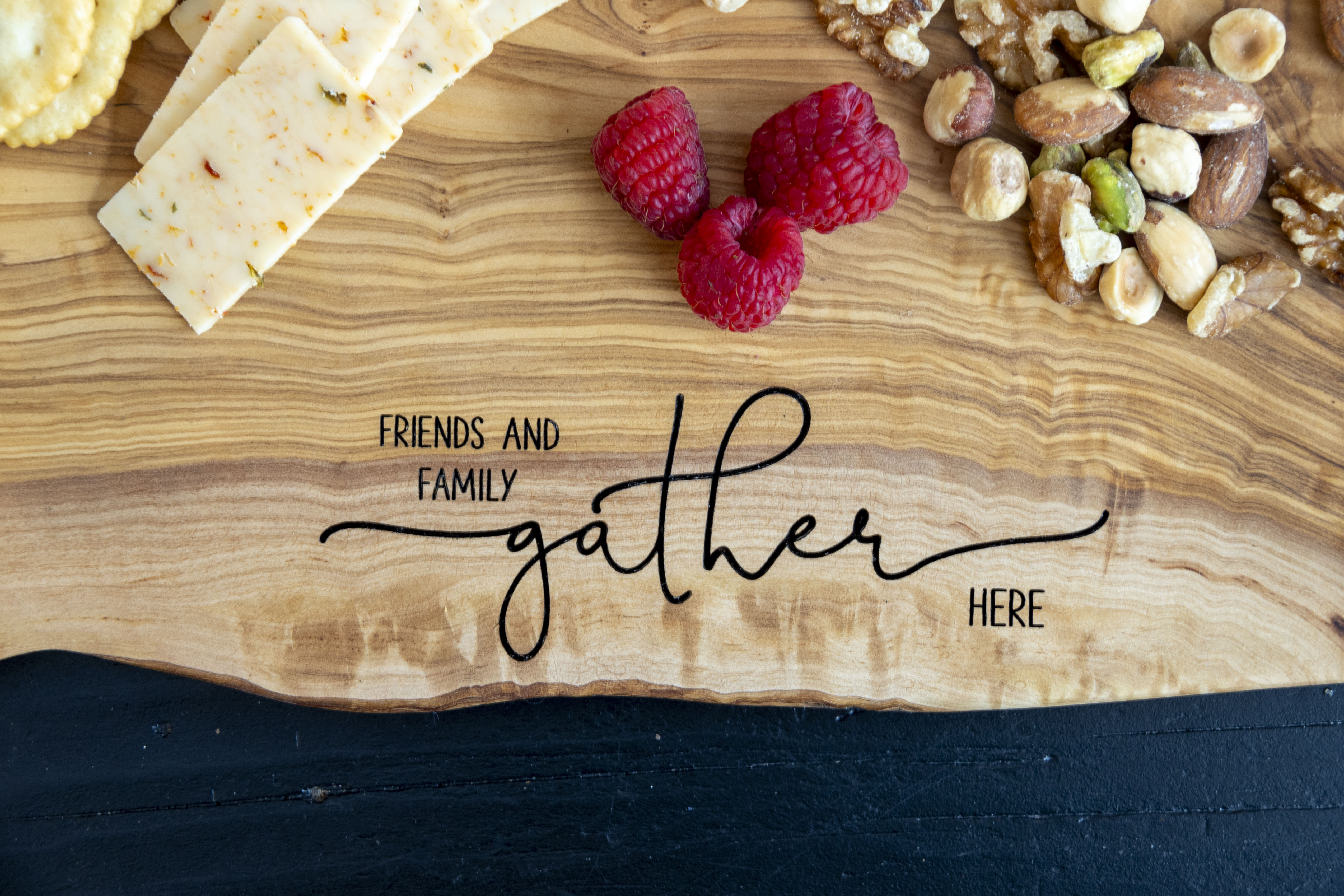 Olive wooden Charcuterie Serving Board