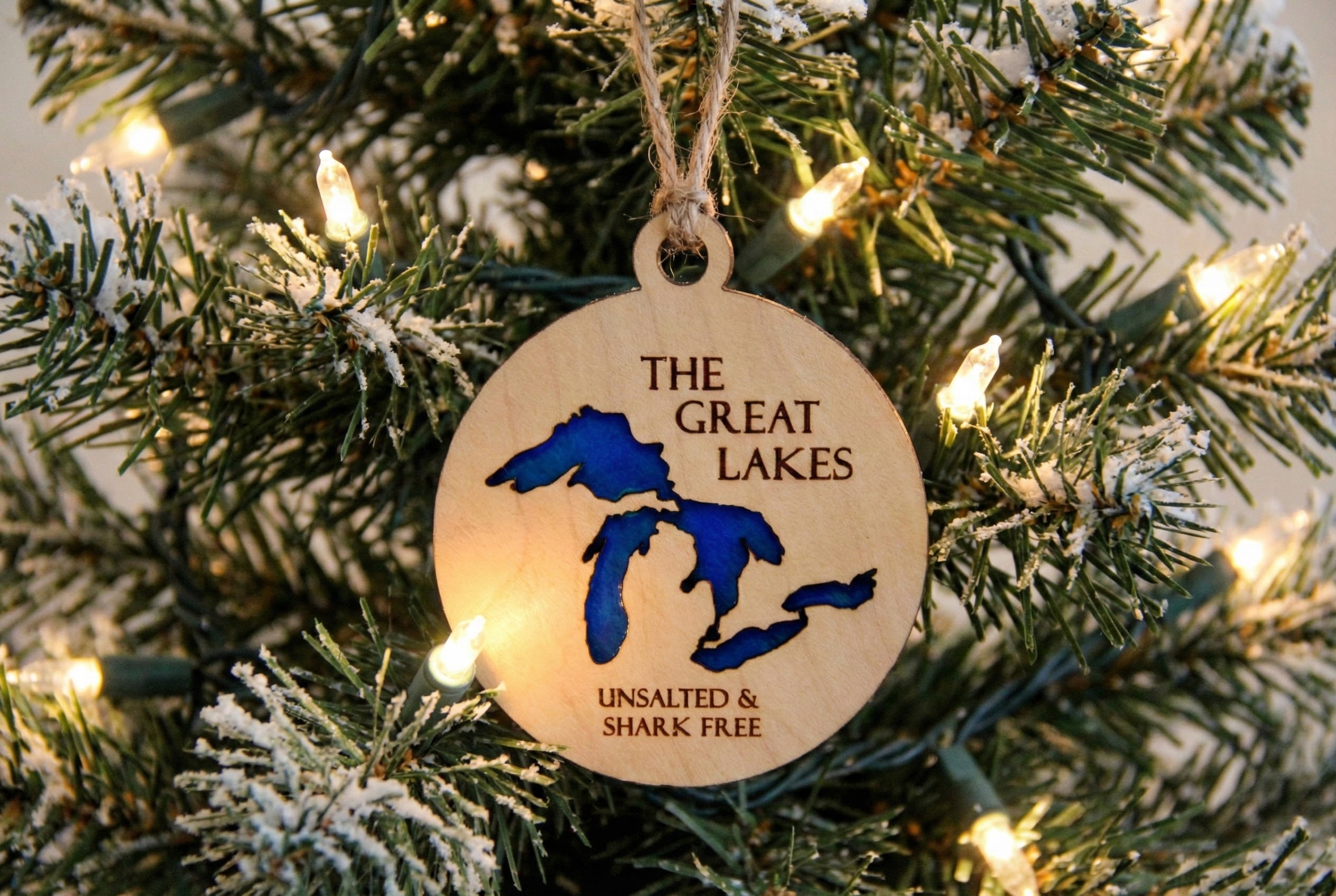Lake Ornament