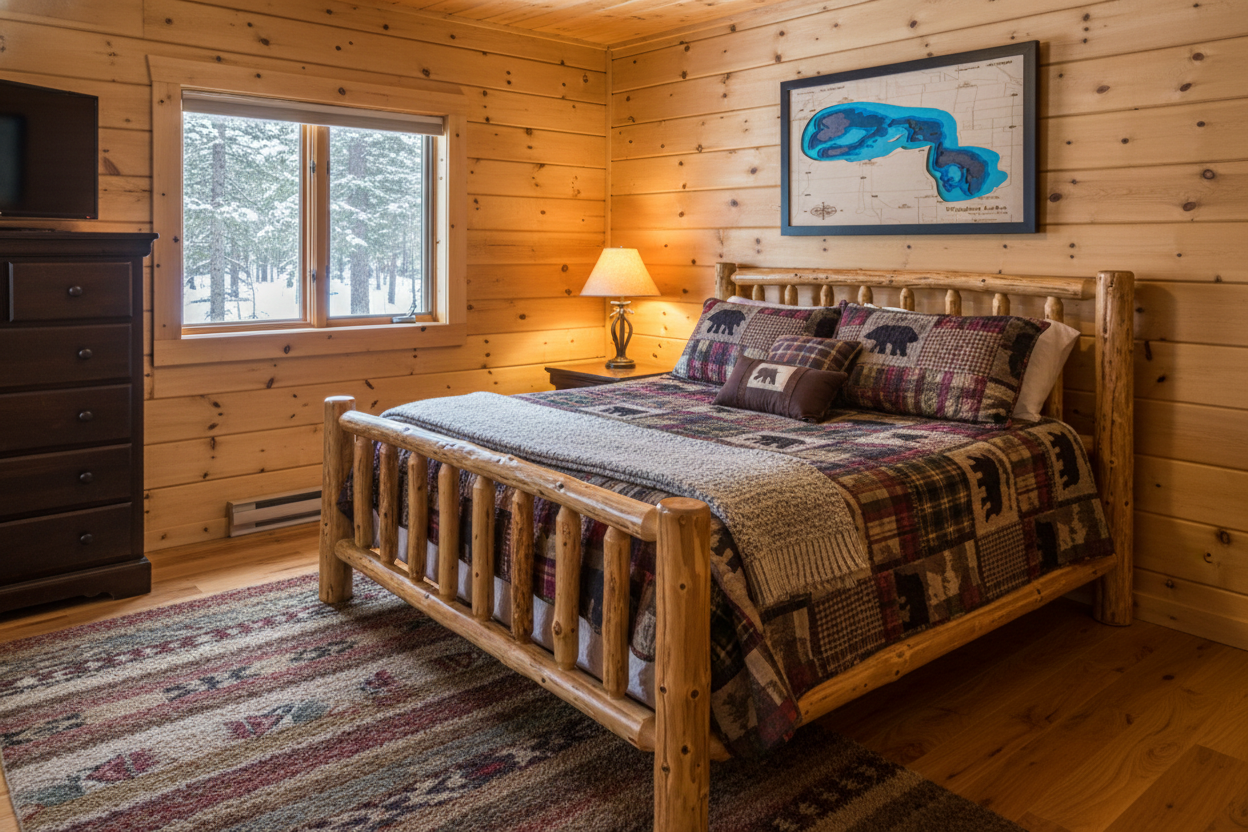 Higgins Lake Wood Map