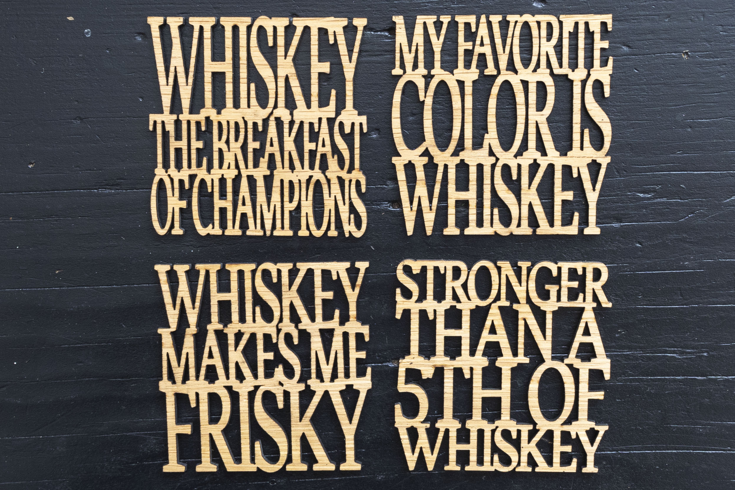 Whiskey Drink Coasters