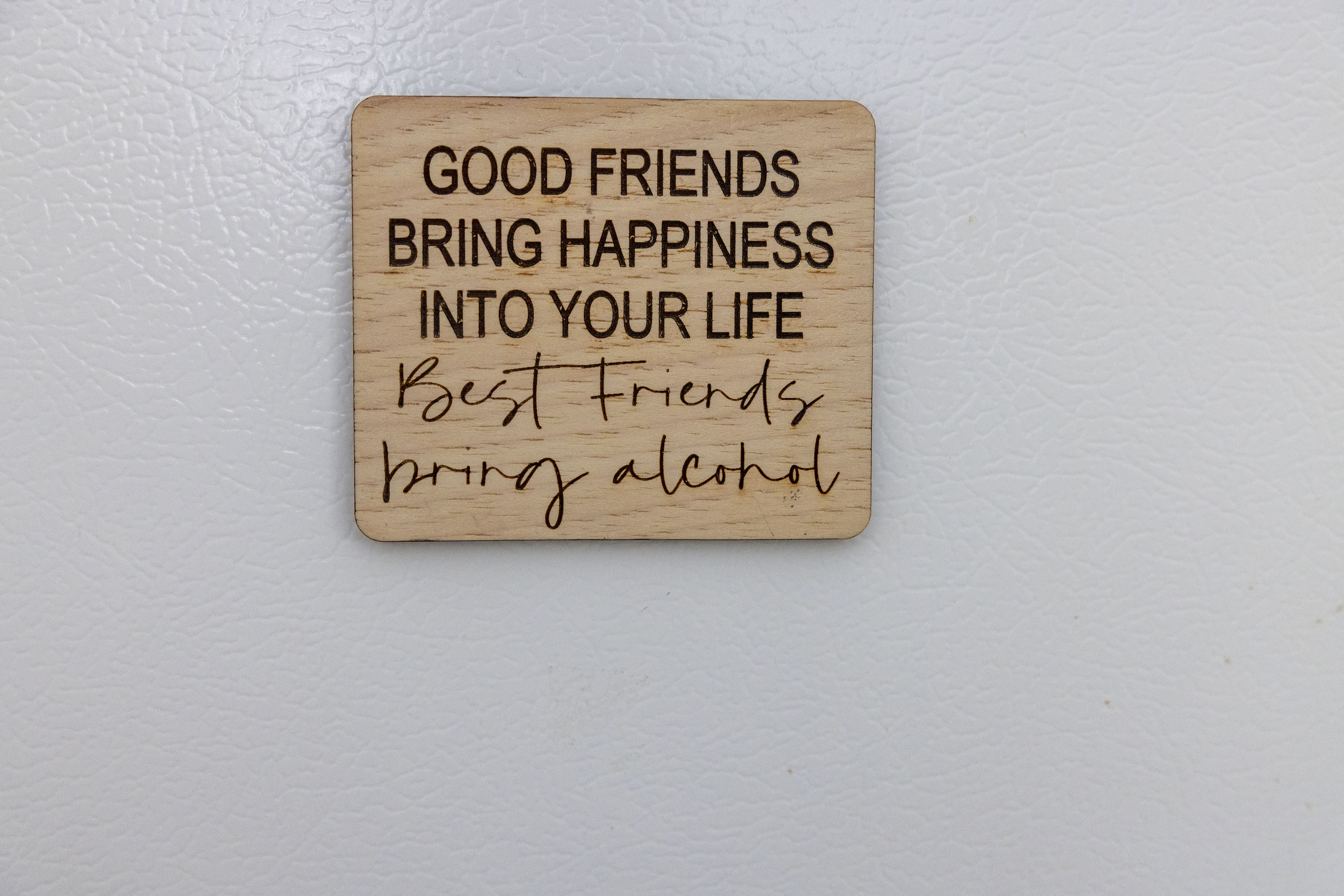 Wooden Fridge Magnet