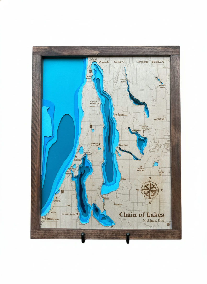 Chain of Lakes, Michigan