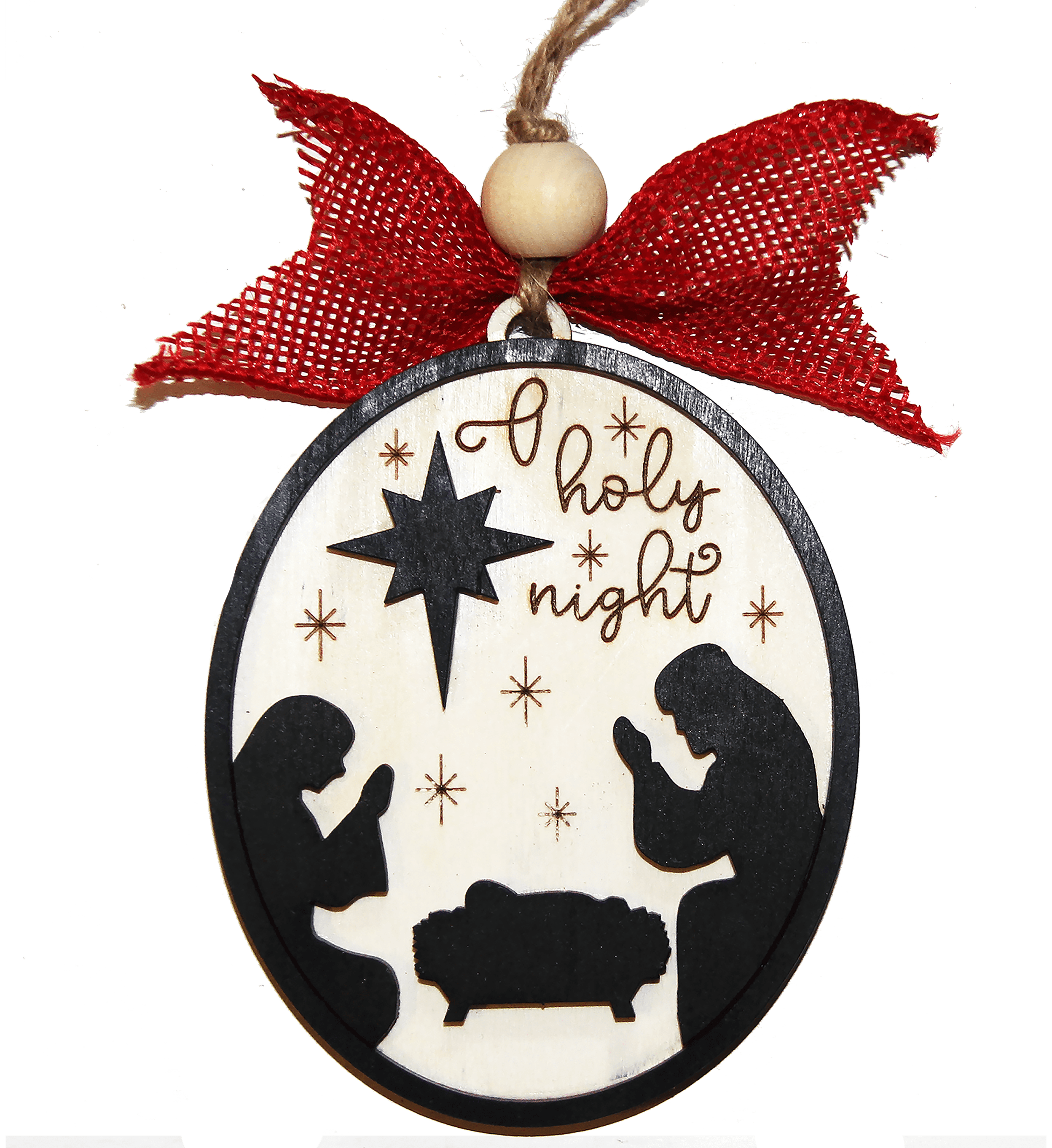 Nativity Scene Christmas Ornament