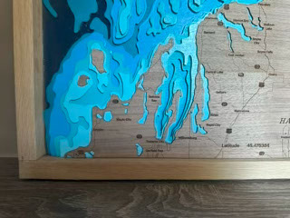 Harbor Springs Lake Map